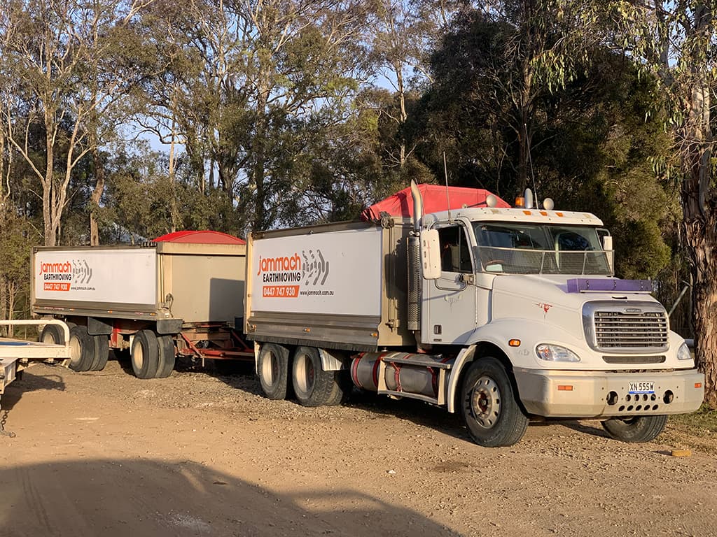 A Jammach Earthmoving Truck — Jammach Earthmoving in Maitland, NSW